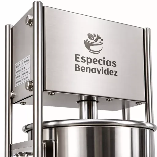 Máquina para hacer chorizos con doble velocidad