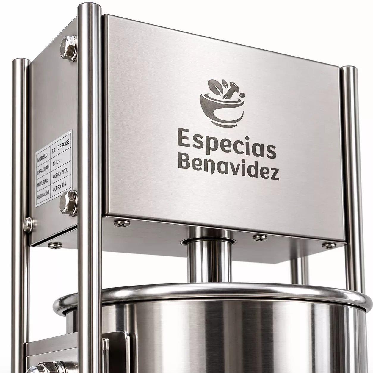 Máquina para hacer chorizos con doble velocidad